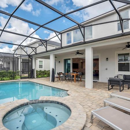 Modern Villa Wprivate Pool&Spa, Free Water Park Orlando Buitenkant foto
