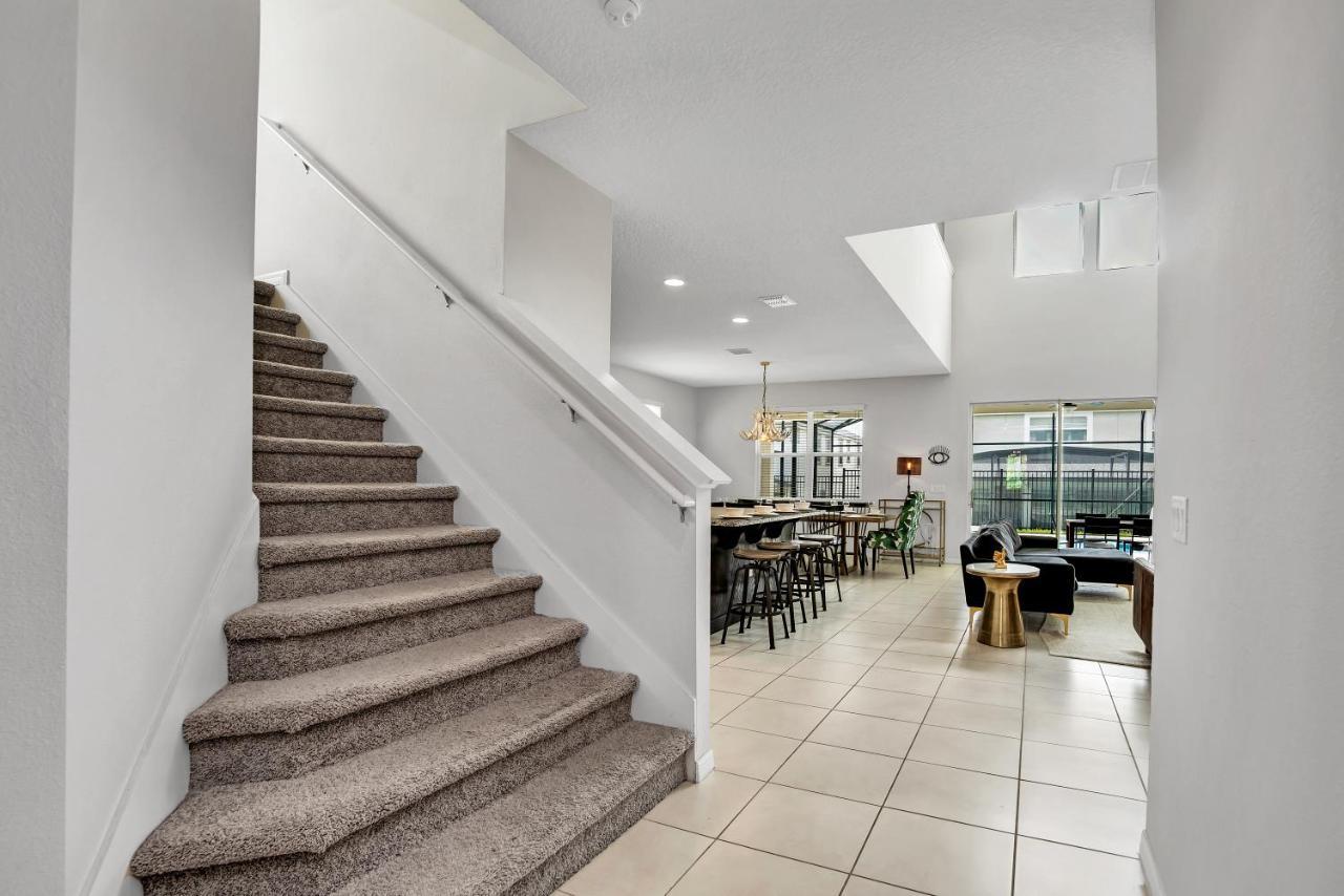 Modern Villa Wprivate Pool&Spa, Free Water Park Orlando Buitenkant foto