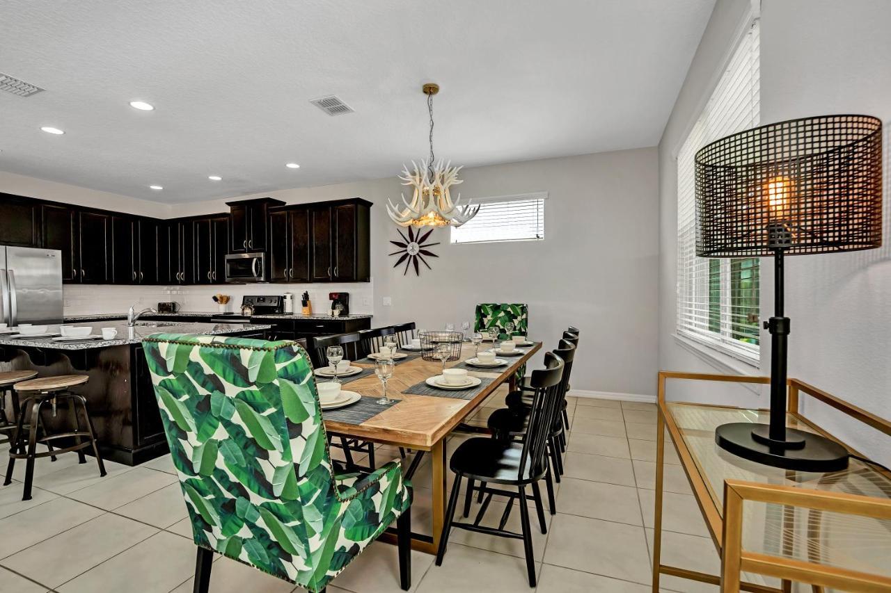 Modern Villa Wprivate Pool&Spa, Free Water Park Orlando Buitenkant foto