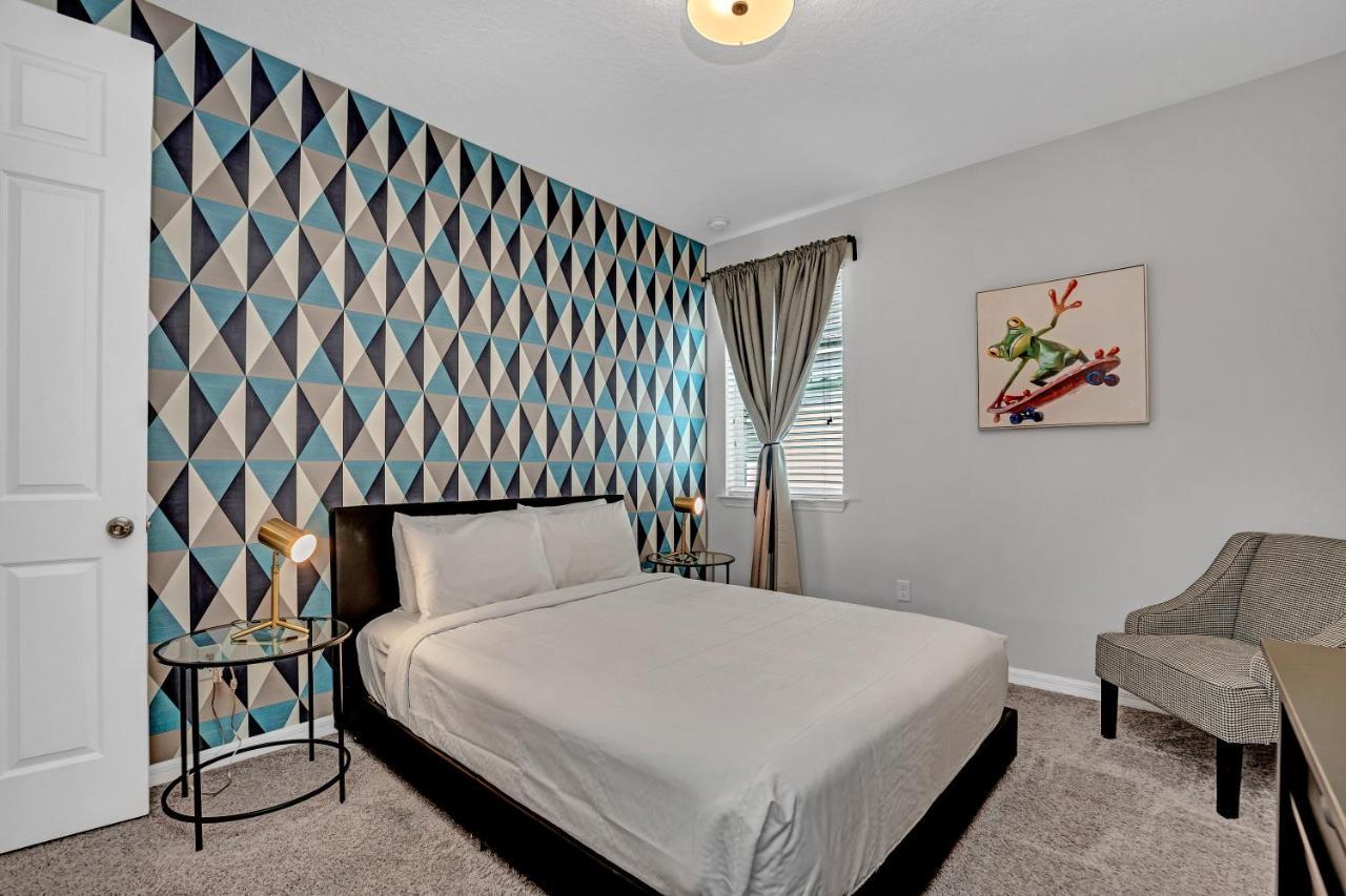 Modern Villa Wprivate Pool&Spa, Free Water Park Orlando Buitenkant foto