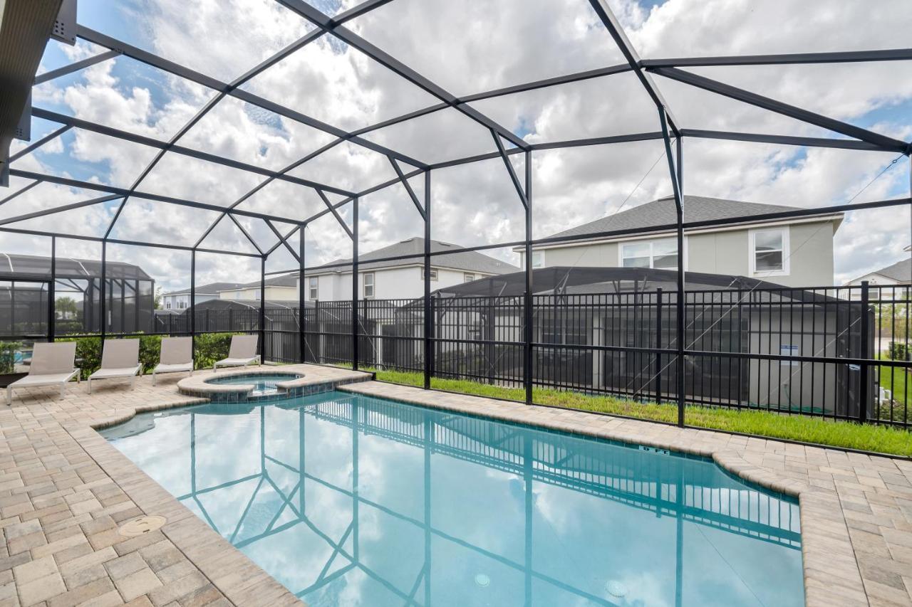 Modern Villa Wprivate Pool&Spa, Free Water Park Orlando Buitenkant foto
