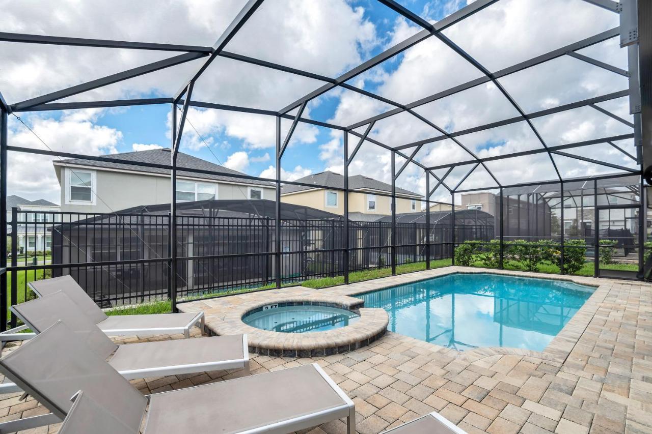 Modern Villa Wprivate Pool&Spa, Free Water Park Orlando Buitenkant foto