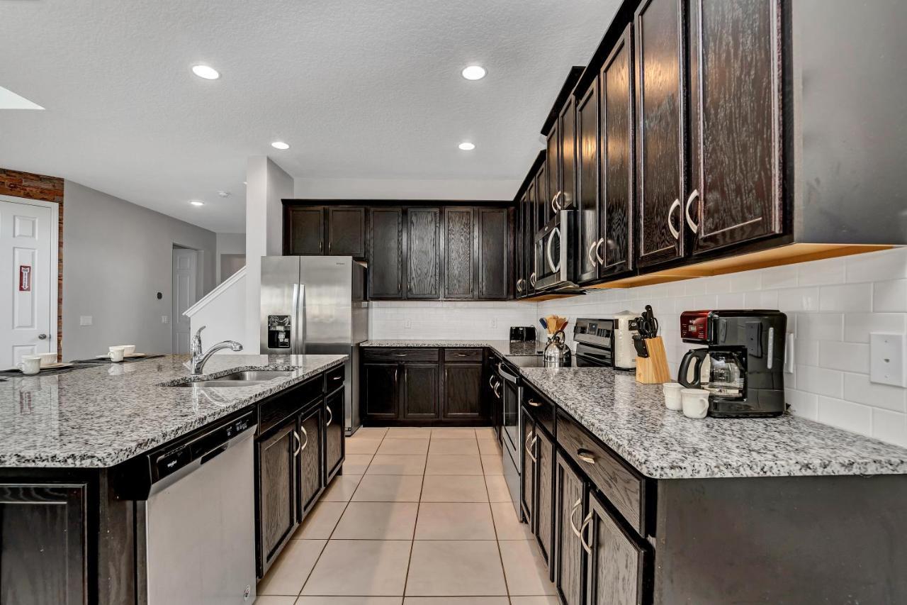 Modern Villa Wprivate Pool&Spa, Free Water Park Orlando Buitenkant foto