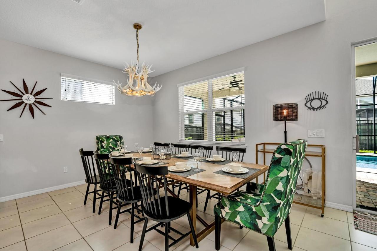 Modern Villa Wprivate Pool&Spa, Free Water Park Orlando Buitenkant foto