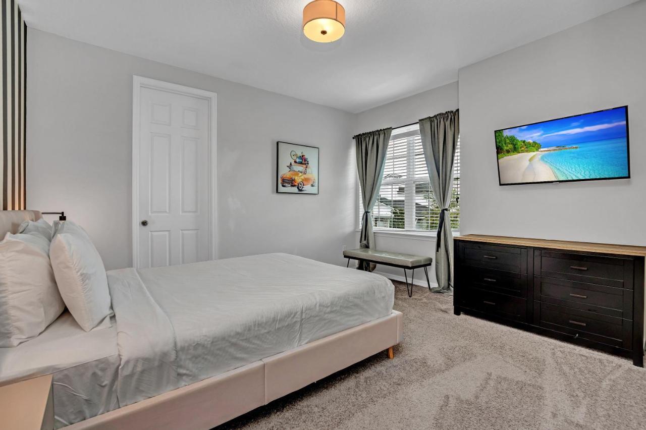 Modern Villa Wprivate Pool&Spa, Free Water Park Orlando Buitenkant foto