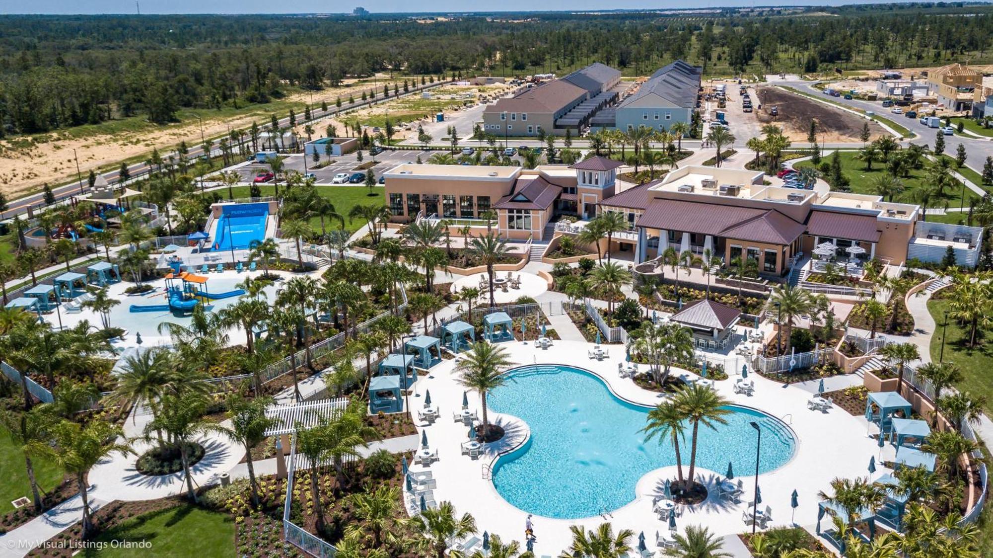 Modern Villa Wprivate Pool&Spa, Free Water Park Orlando Buitenkant foto