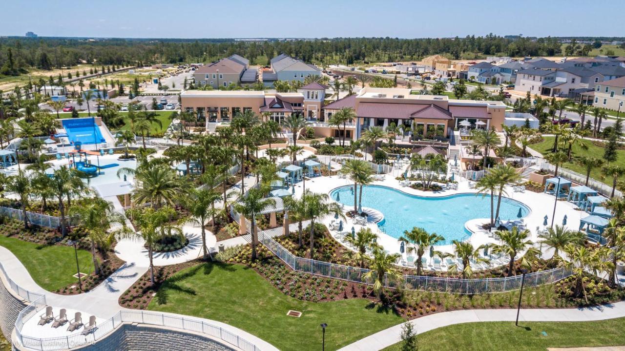 Modern Villa Wprivate Pool&Spa, Free Water Park Orlando Buitenkant foto